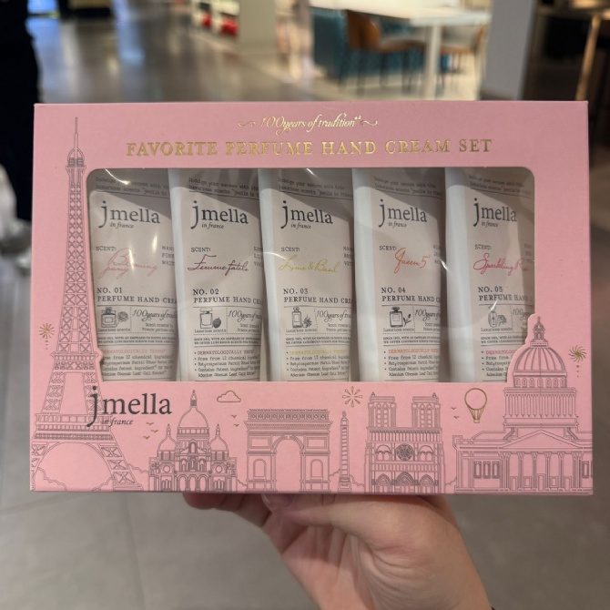 JM SOLUTION JM0401 FAVORITE PERFUME HAND CREAM SET