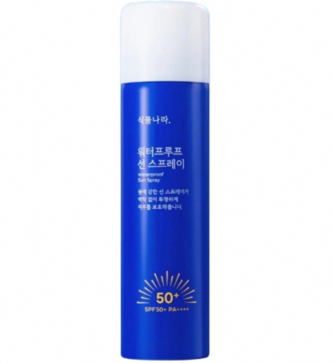 OLIVE YOUNG YY421 SHINGMULNARA WATERPROOF SUN SPRAY SPF50+/PA++++ (100ML)