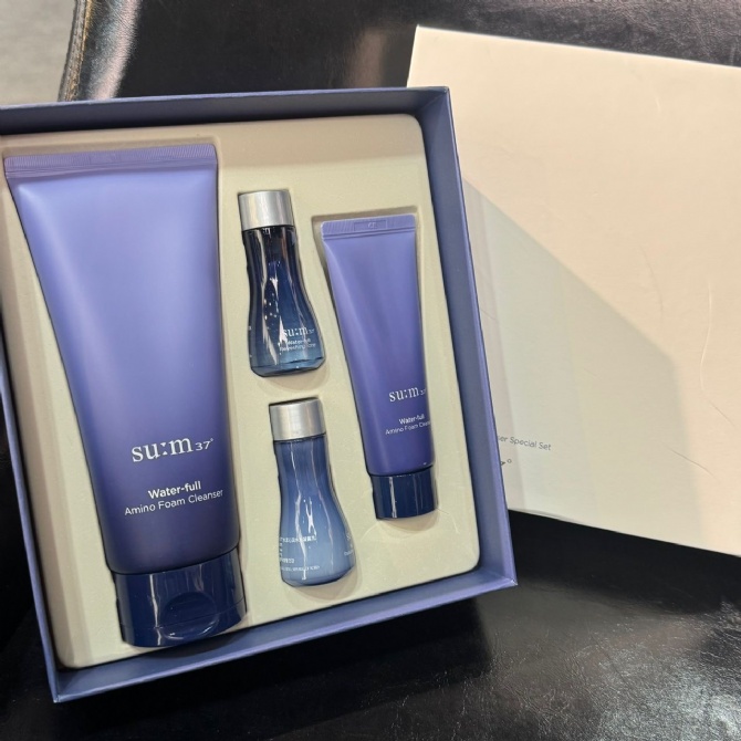 SUM SM403 WATER-FULL AMINO FOAM CLEANSER SPECIAL SET
