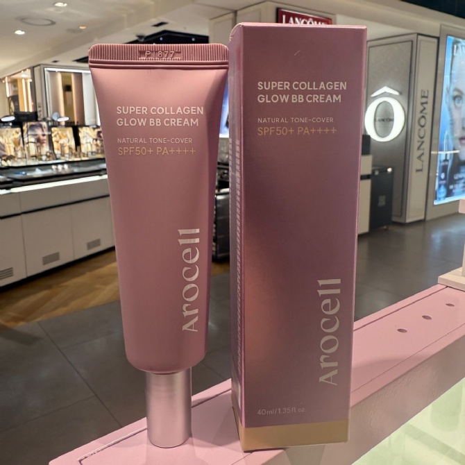 AROCELL AR411 SUPER COLLAGEN GLOW BB CREAM SPF50+ PA++++ (40ML) (KR38.0)